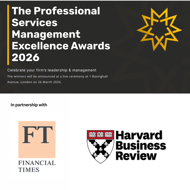 Shortlisted Again: The Lancer Group Named as Finalist for Excellence in Innovation at the Professional Services Management Excellence Awards 2026
